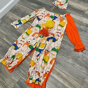Vintage Clown Costume
